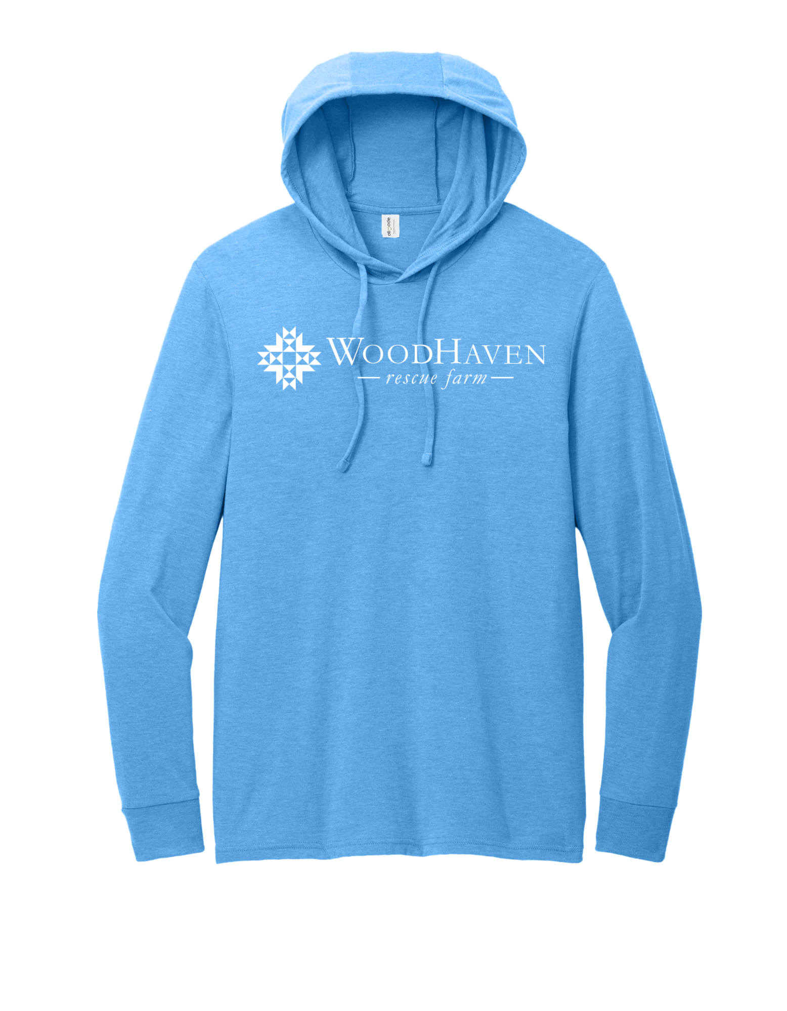 Woodhaven Rescue Long-Sleeve Hooded Animal Tracks Shirt