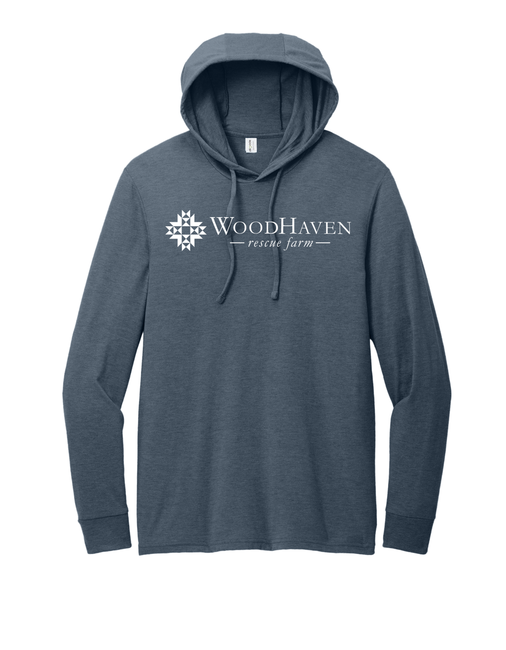 Woodhaven Rescue Long-Sleeve Hooded Animal Tracks Shirt