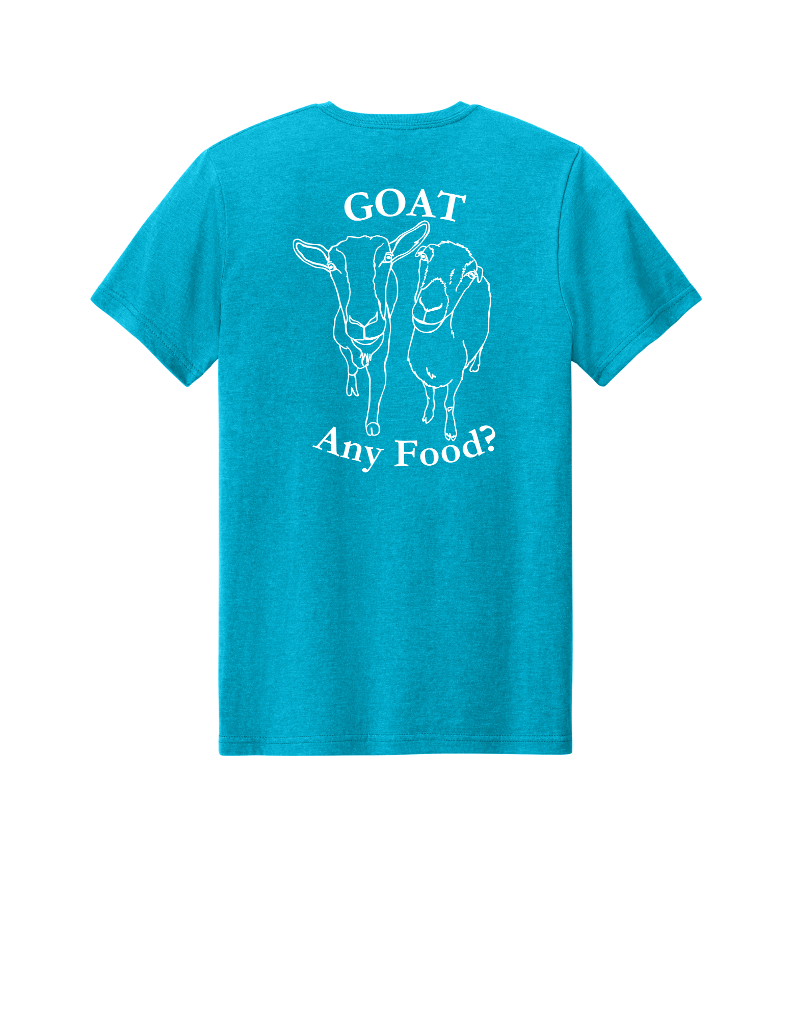Woodhaven Rescue Goat Any Food Tee
