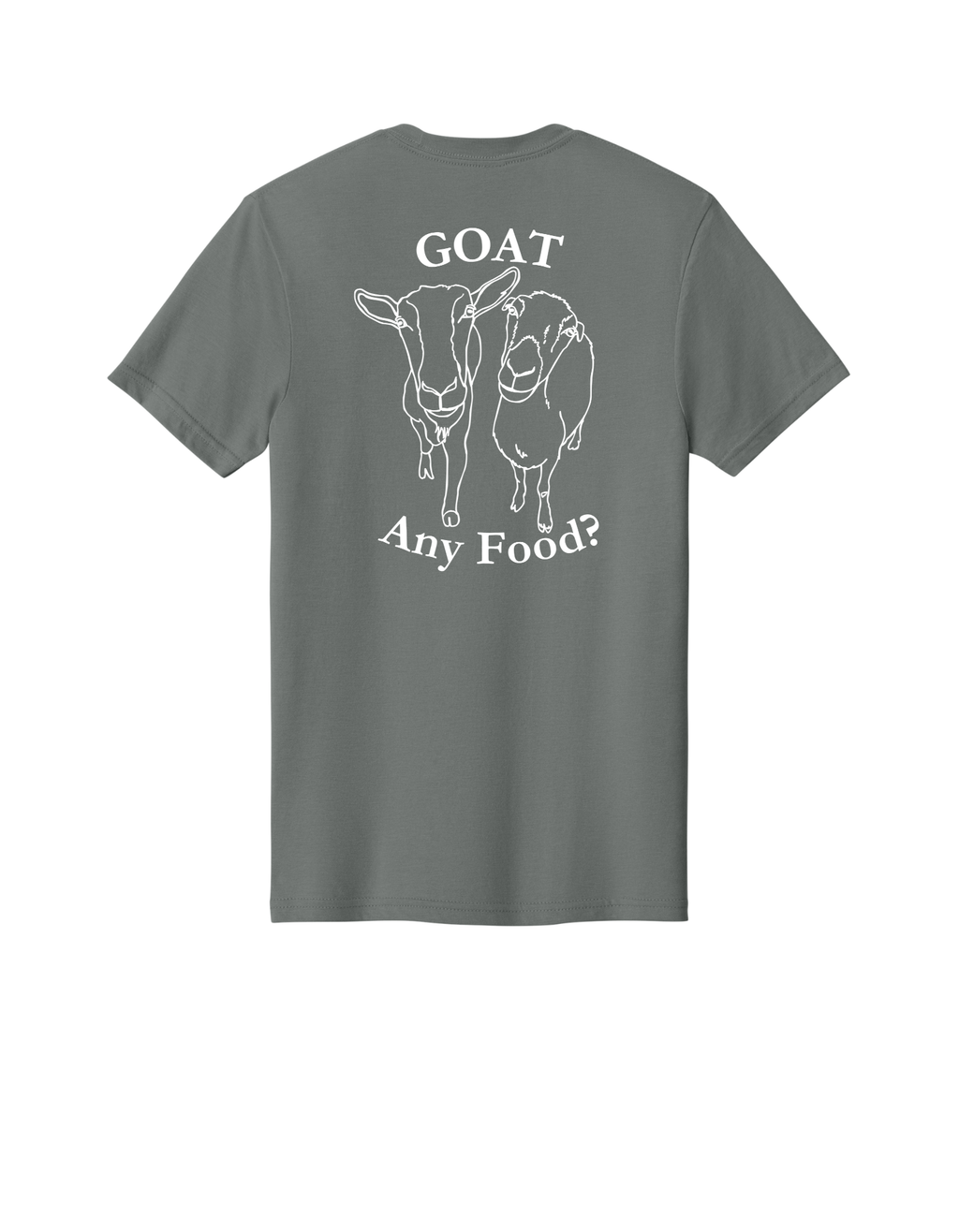 Woodhaven Rescue Goat Any Food Tee