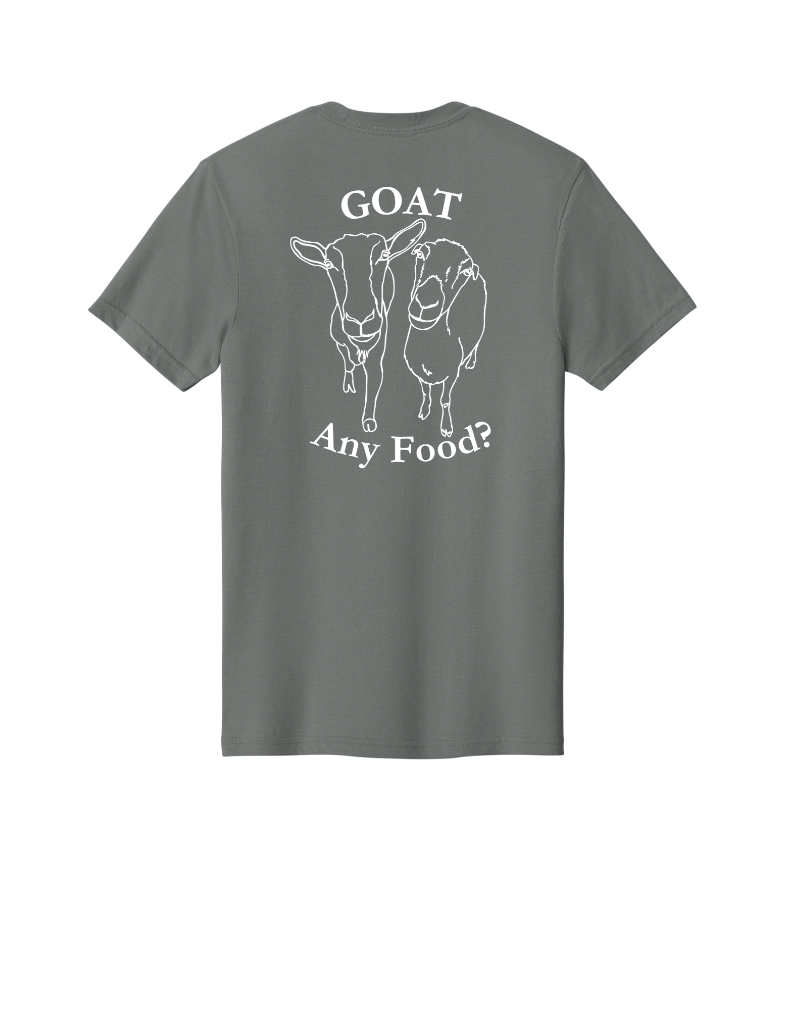 Woodhaven Rescue Goat Any Food Tee