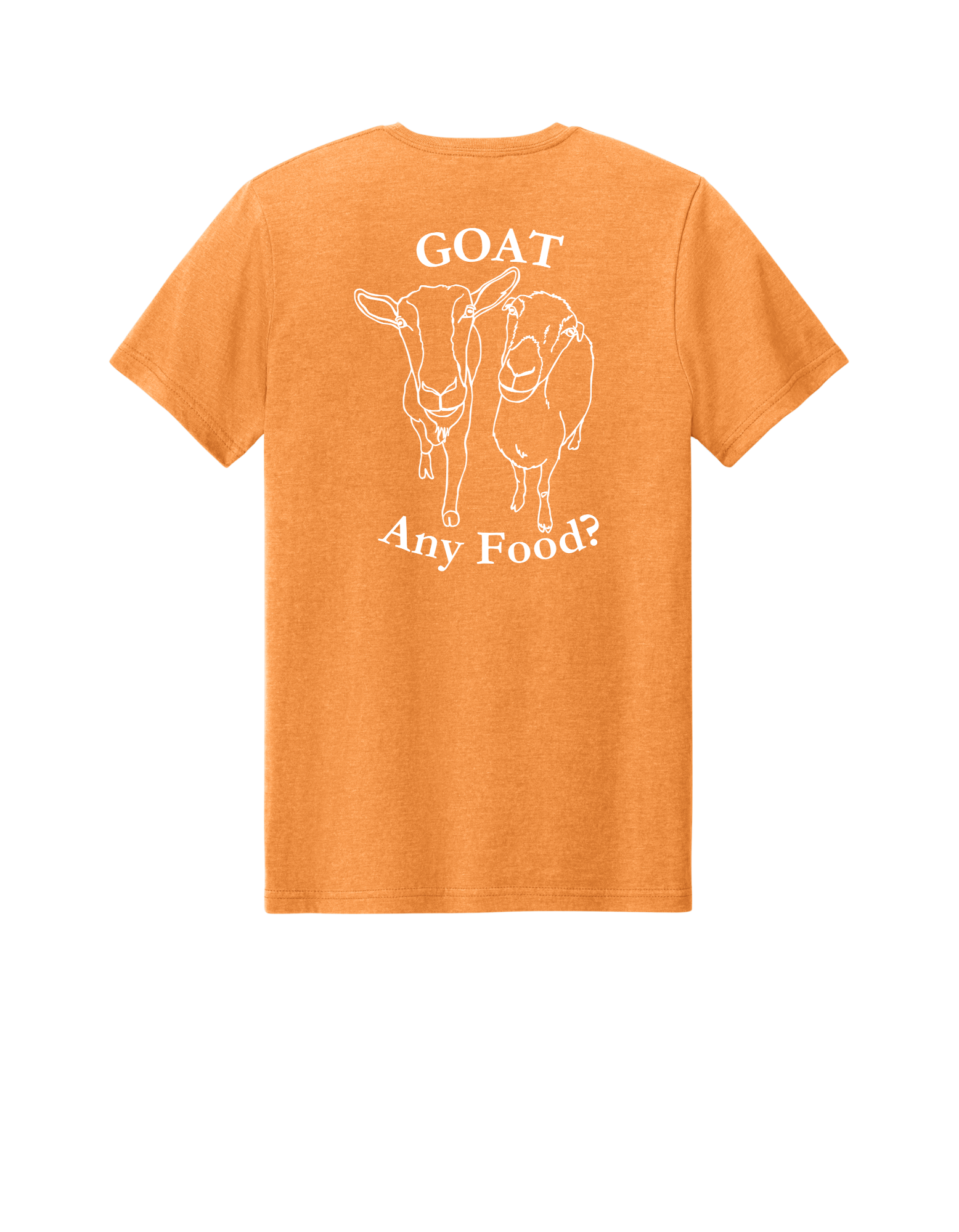 Woodhaven Rescue Goat Any Food Tee